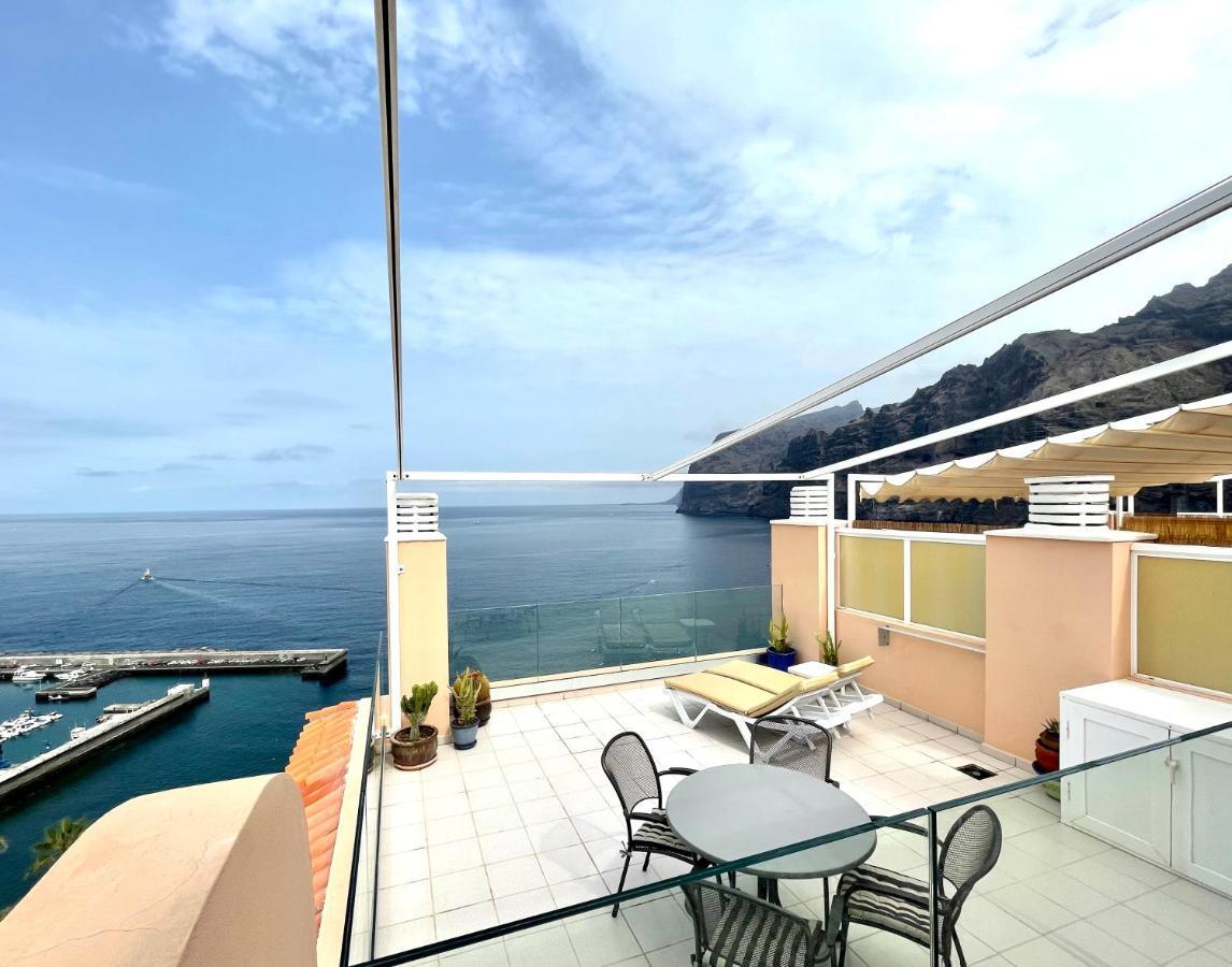 Luxury Apt. With Stunning Sea View Acantilado de los Gigantes Exterior photo