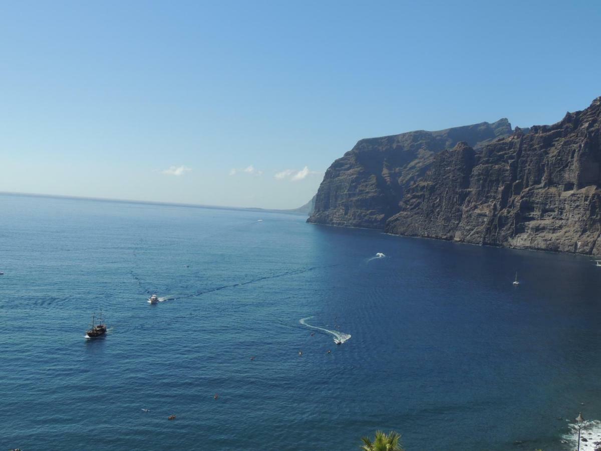 Luxury Apt. With Stunning Sea View Acantilado de los Gigantes Exterior photo